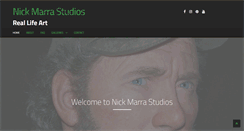Desktop Screenshot of nickmarrastudios.com